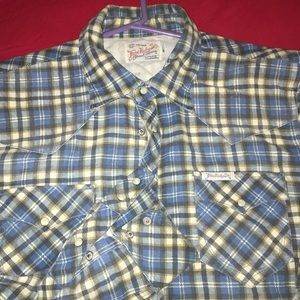 True religion button up “thick”